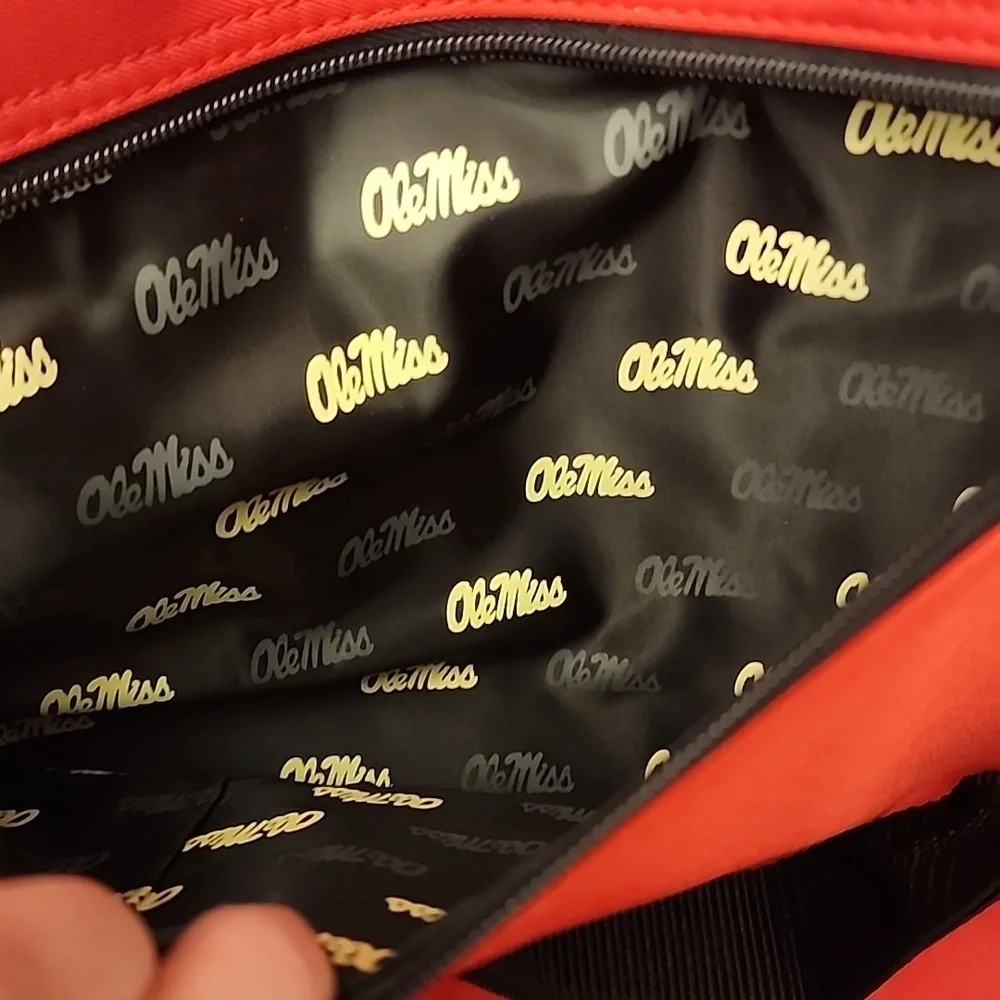 NWT Ole Miss Book/Messenger Bag